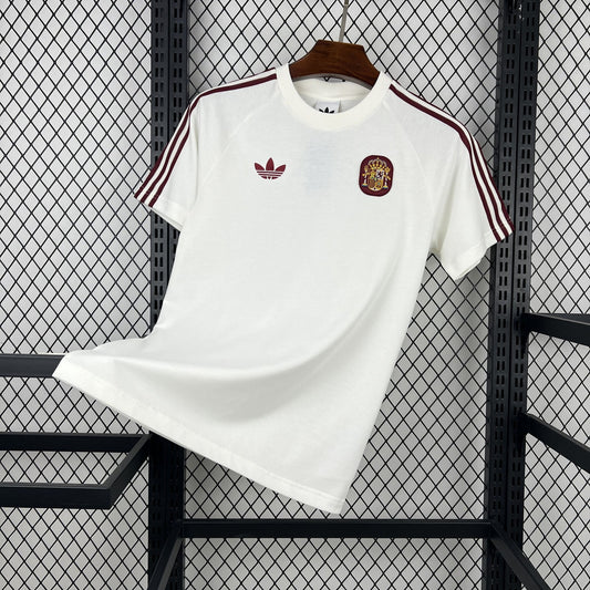 2026 Spain White US Packs Casual Shirt