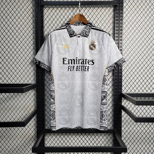 2023/2024 Real Madrid White Monogram Special Edition Football Shirt image 1