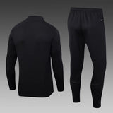 2023/2024 Arsenal Half-Pull Tracksuit Black