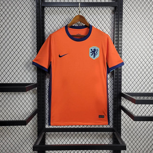 2024 Netherlands Home Football Shirt image 1