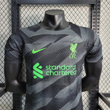 2023/2024 Liverpool Black Goalkeeper Football Shirt - Player Version image 3
