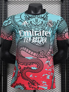 Maillot de football édition spéciale joueur RMA bleu rouge 24-25