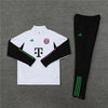 2023/2024 Bayern Munich Half-Pull Tracksuit White