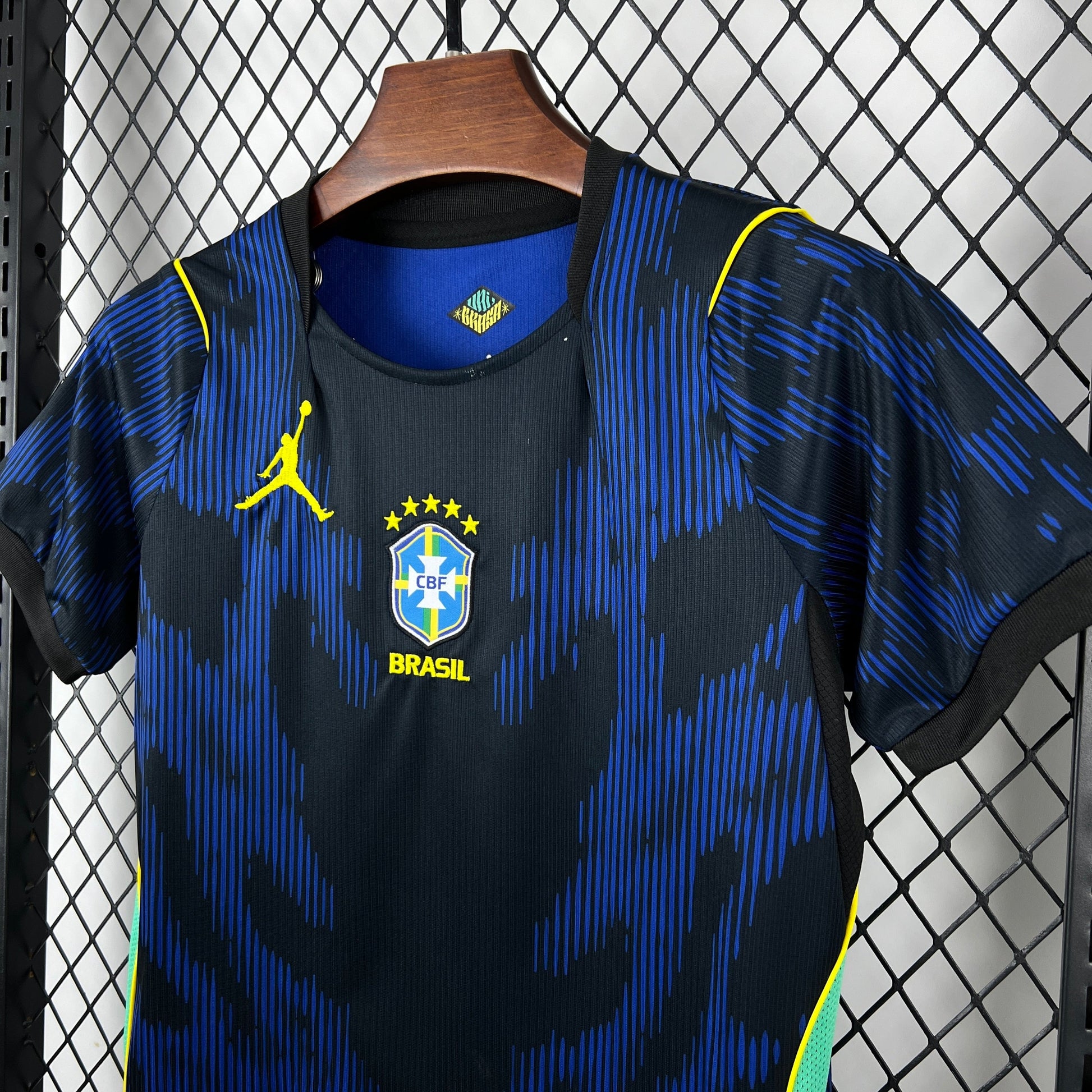2026 Kids Brazil Away World Cup Football Shirt image 4