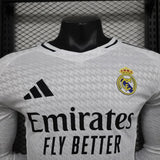 2024/2025 Real Madrid Home Long Sleeve Football Shirt image 3