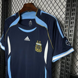 2006 Argentina Away Retro Football Shirt image 6