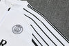 2025/2026 PSG Paris Saint-Germain White Half-Pull Tracksuit