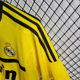 2011/2012 Real Madrid Yellow Goalkeeper Retro Football Shirt image 6