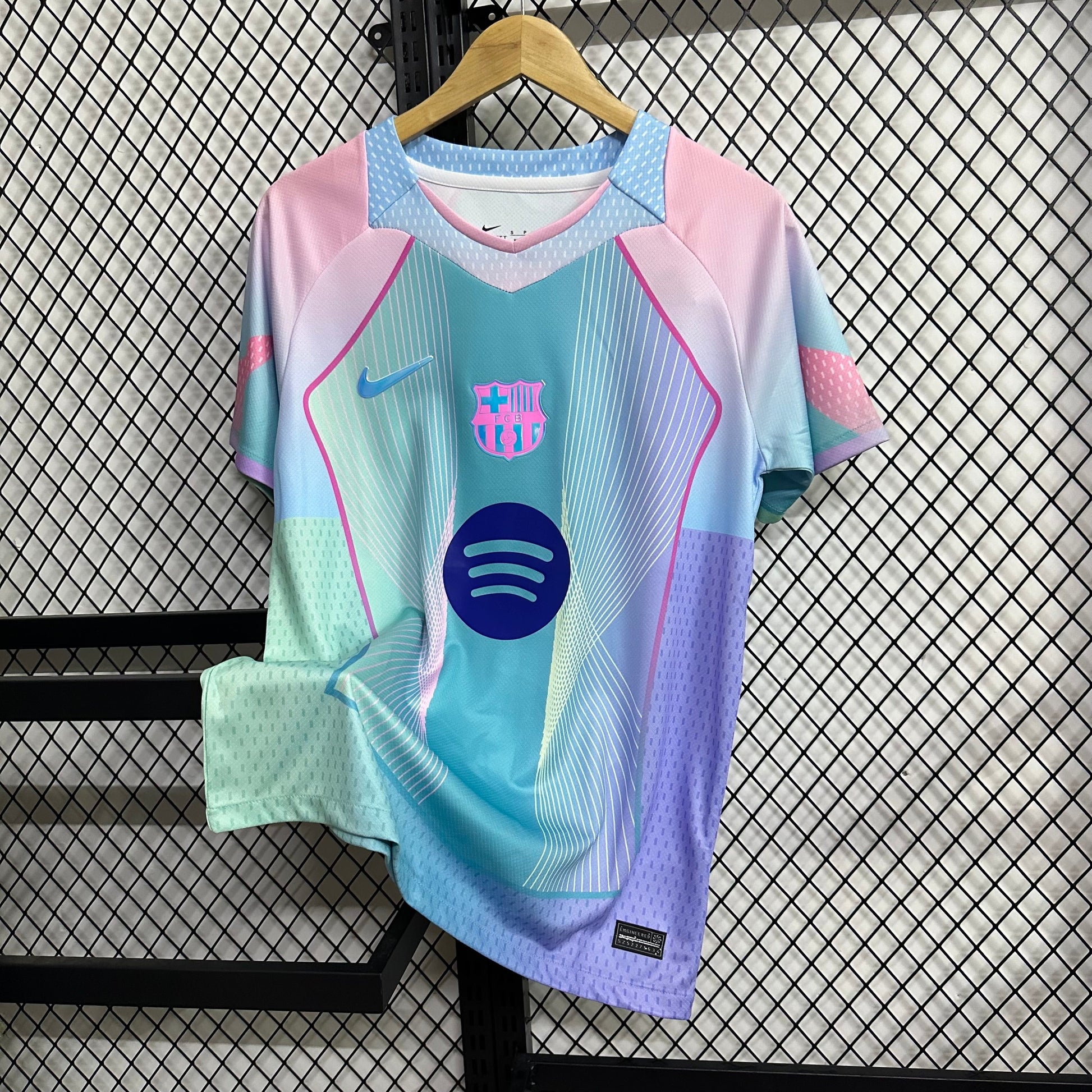 2025/2026 Barcelona Dream Wave Pink Special Edition Football Shirt image 3