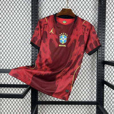 2026 Brazil Red Goalkeeper World Cup Football Shirt image 1