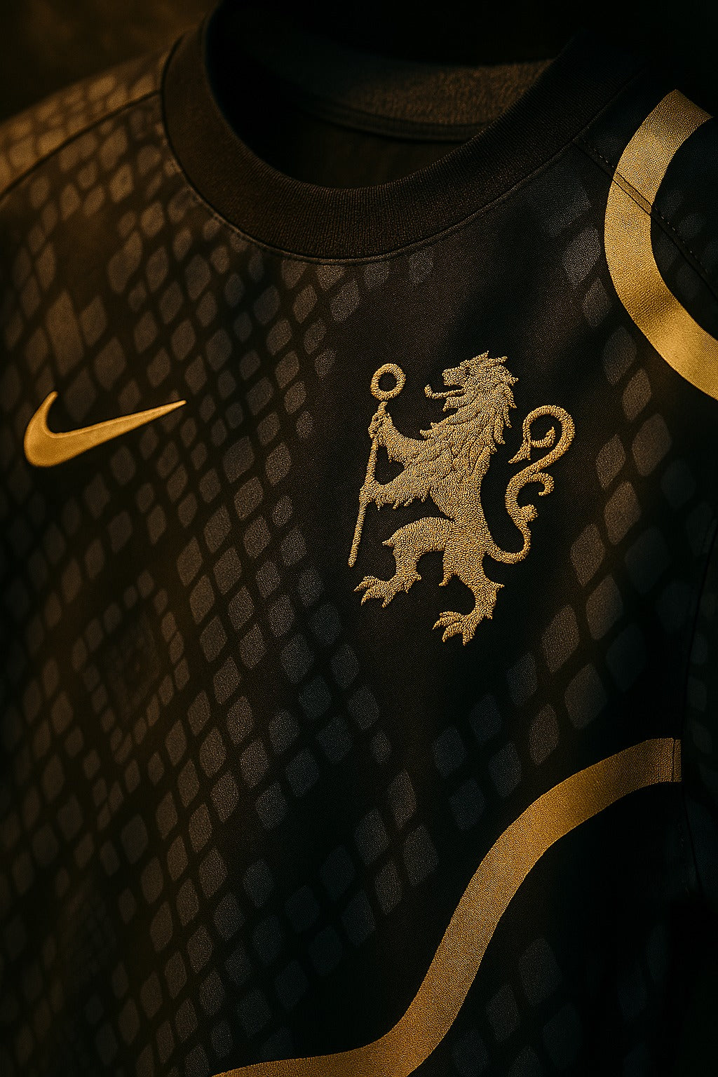Chelsea Gold Dragon Special Edition Football Shirt image 2