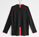 2007/2008 Retro Manchester United Long Sleeve Soccer Jersey Third Away