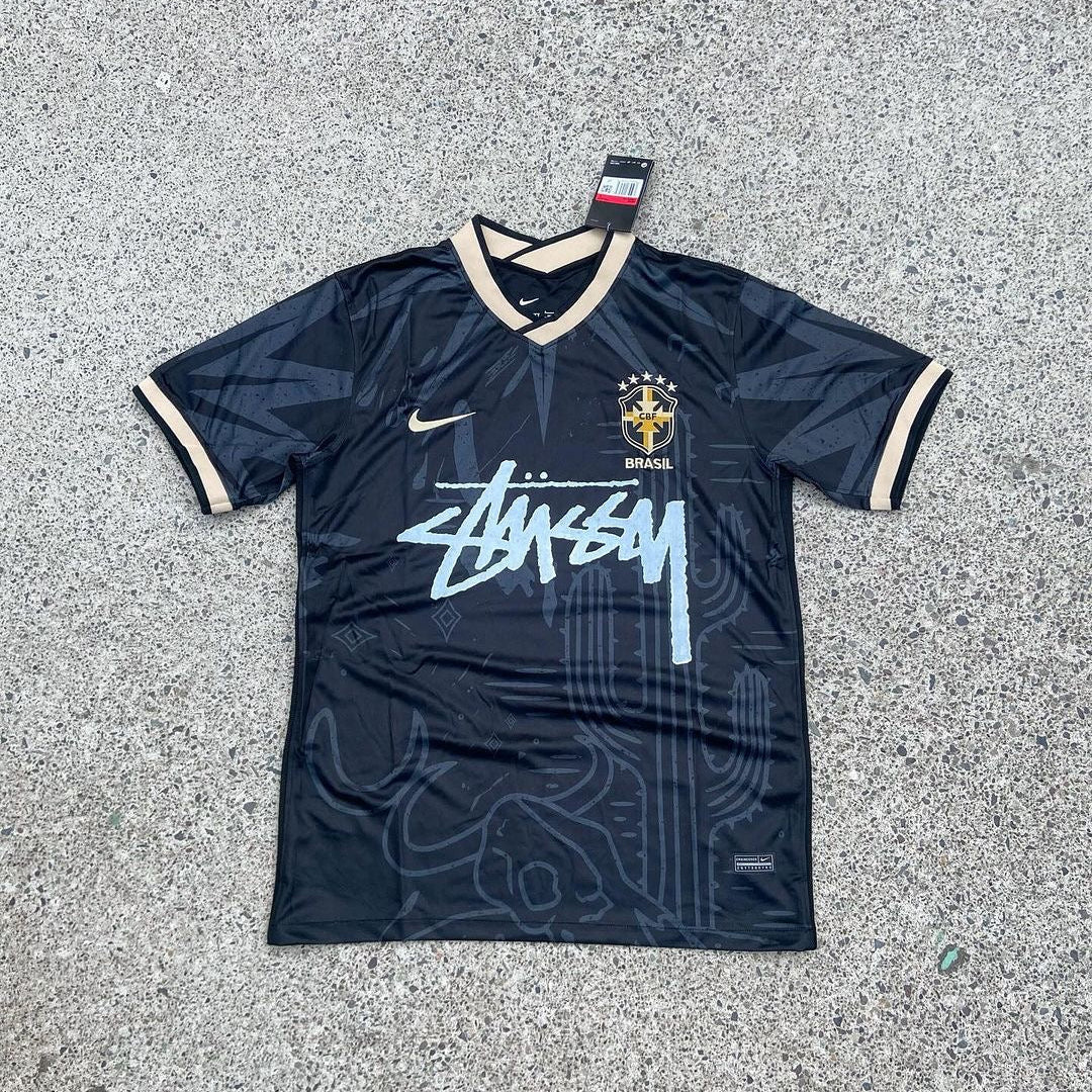 2022 Brazil x Stussy Special Edition Football Shirt image 1