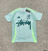 Stussy x Mexico Mint Limited Edition Football Shirt image 1