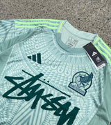 Stussy x Mexico Mint Limited Edition Football Shirt image 3