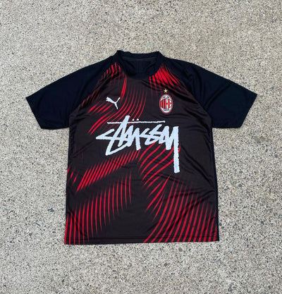 Stussy x AC Milan Limited Edition Football Shirt image 1