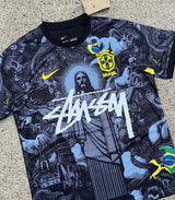 Stussy x Brazil Jesus Limited Edition Football Shirt image 2