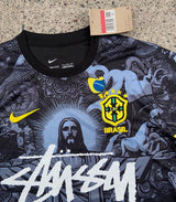 Stussy x Brazil Jesus Limited Edition Football Shirt image 3
