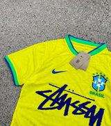Stussy x Brazil Yellow Limited Edition Football Shirt image 3