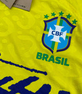 Stussy x Brazil Yellow Limited Edition Football Shirt image 4