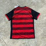 Stussy x Flamengo Red Black Limited Edition Football Shirt image 2