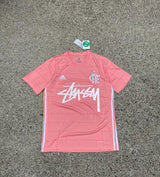 Stussy x Flamengo Coral Limited Edition Football Shirt image 1