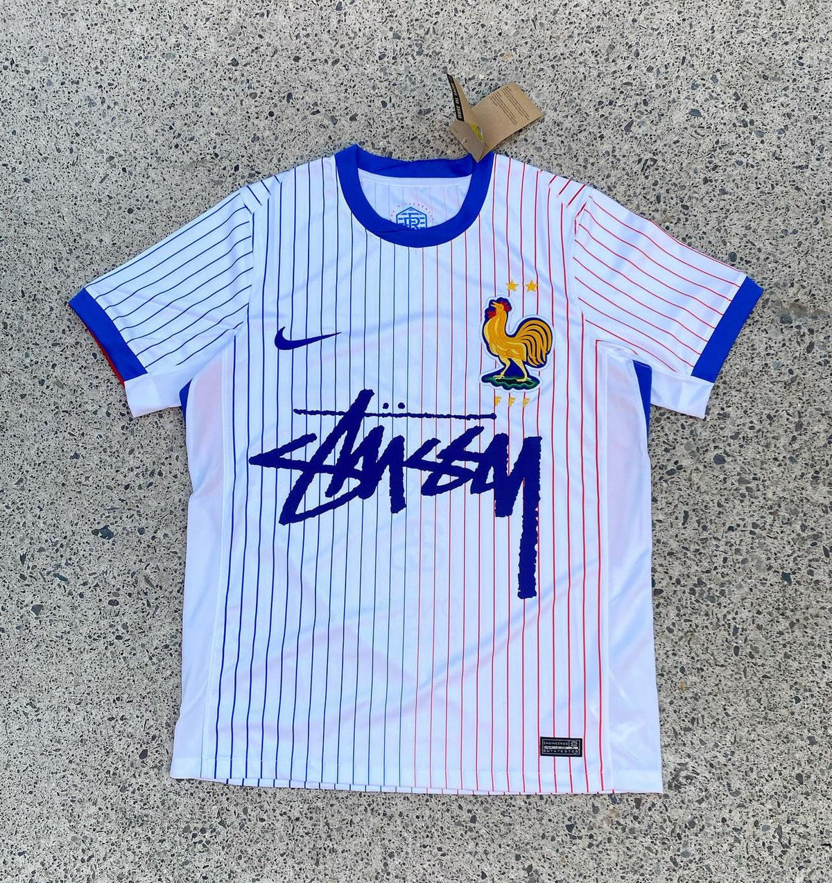 Stussy x France Limited Edition Football Shirt image 1