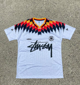 Stussy x Germany 1994 Retro Limited Edition Football Shirt image 1