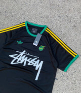 Stussy x Jamaica Black Limited Edition Football Shirt image 3