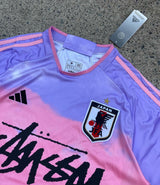 Stussy x Japan Pink Purple Limited Edition Football Shirt image 4