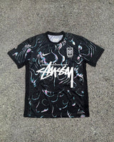 Stussy x Korea Black Limited Edition Football Shirt image 1