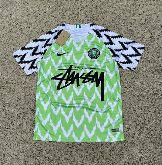 Stussy x 2018 Nigeria Limited Edition Football Shirt image 1