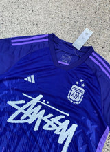 Stussy x Argentina Purple Limited Edition Football Shirt image 3