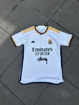 Stussy x Real Madrid White Limited Edition Football Shirt image 1