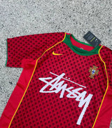 Stussy x Portugal Red Limited Edition Football Shirt image 2