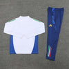 2024/2025 Italy Blue Half-Pull Tracksuit