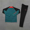 2024/2025 PSG Paris Saint-Germain Green Half-Pull Tracksuit