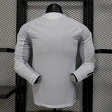 2025/2026 Player Version Real Madrid Home Long Sleeves Football Shirt