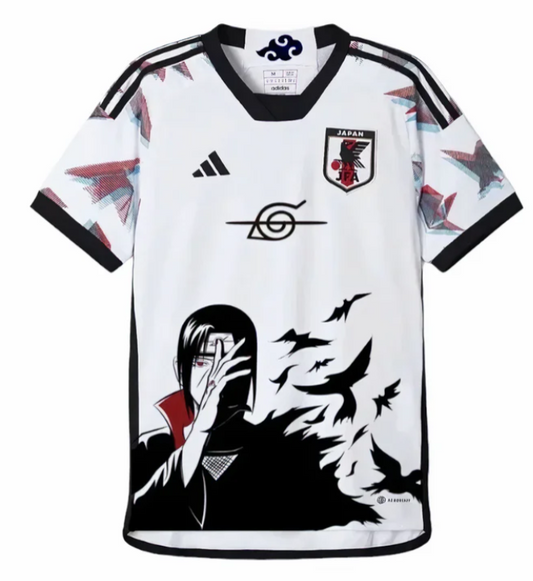 2024 Japan White Itachi Special Edition Fans Soccer Jersey 火影 (anime)