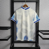 2022 Brazil Blue Beach Football Shirt image 2