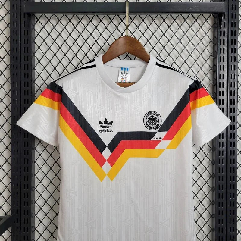 1992 Kids Germany Home Retro Football Shirt image 3