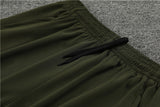 2023/2024 Barcelona Half-Pull Tracksuit Green