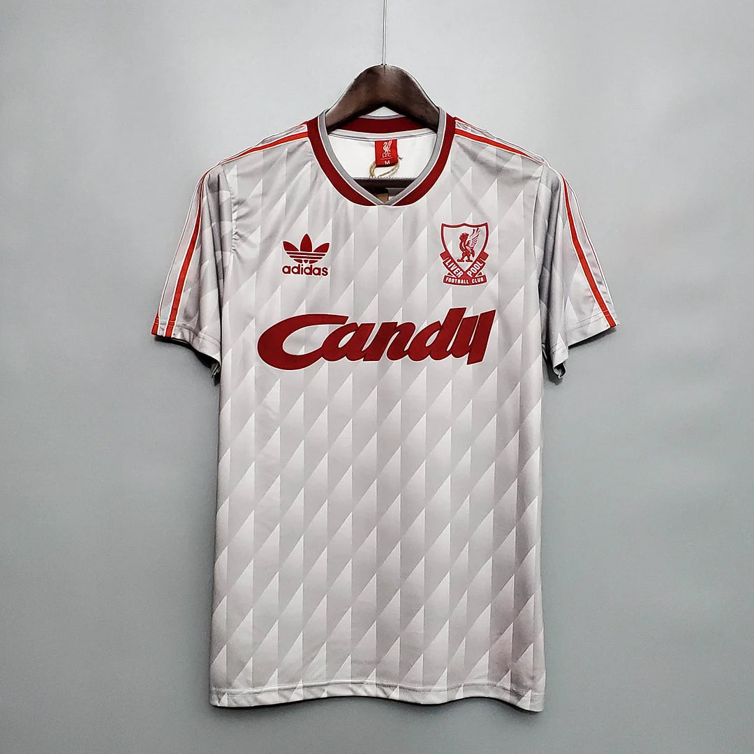 1990/1991 Retro Liverpool Away Football Shirt image 1