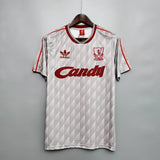 1990/1991 Retro Liverpool Away Football Shirt image 1