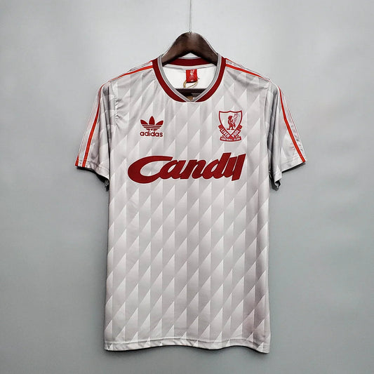 1990/1991 Retro Liverpool Away Football Shirt image 1