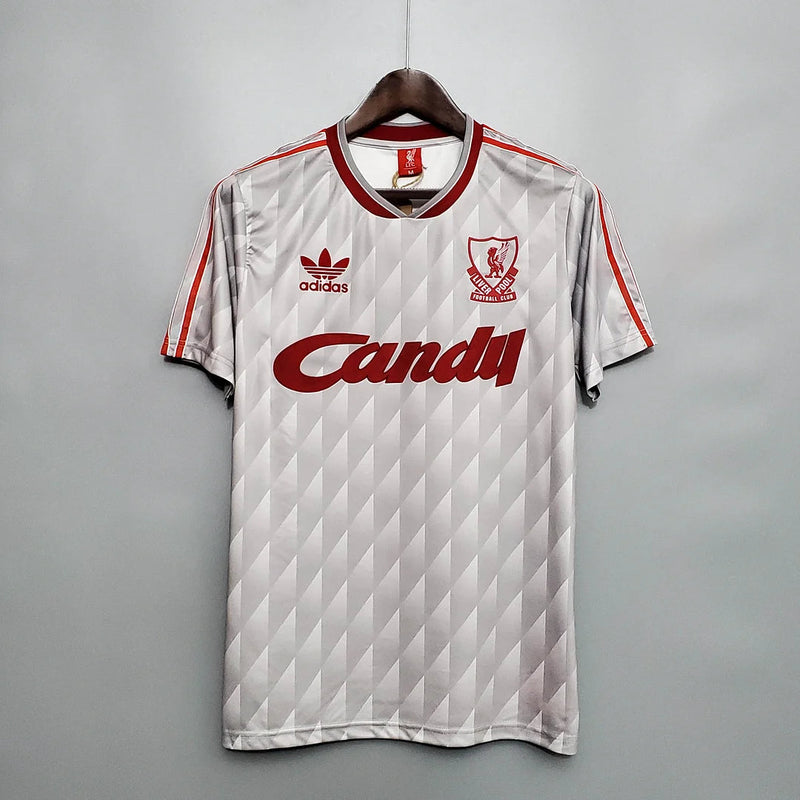 1990/1991 Retro Liverpool Away Football Shirt image 1