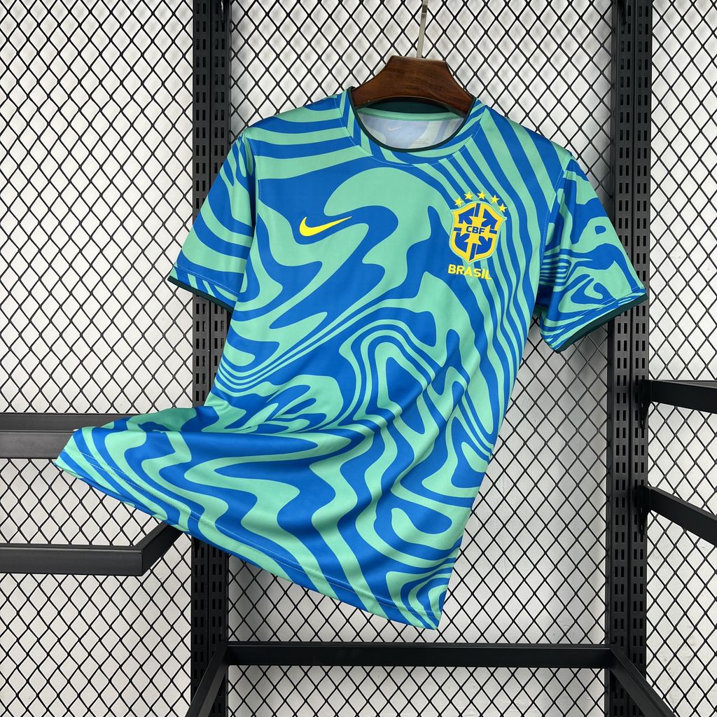 2026 Brazil World Cup Pre-Match Football Shirt image 1