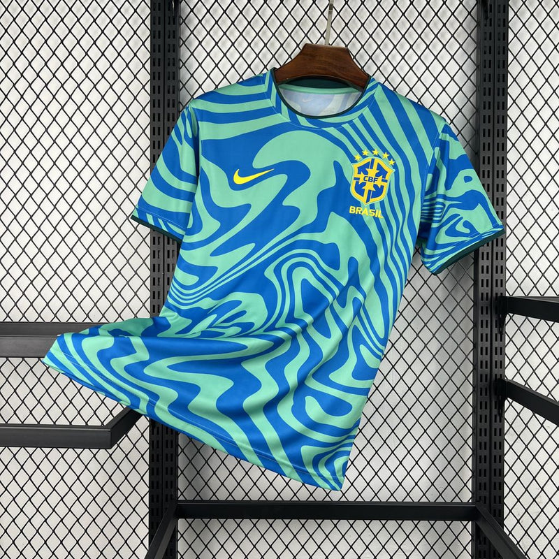 2026 Brazil World Cup Pre-Match Football Shirt image 1
