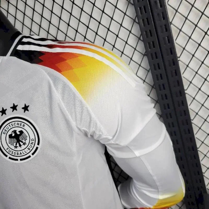 2024 Germany Home Long Sleeve Player Version Football Shirt image 4