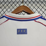 1998 France Away Retro Football Shirt image 9
